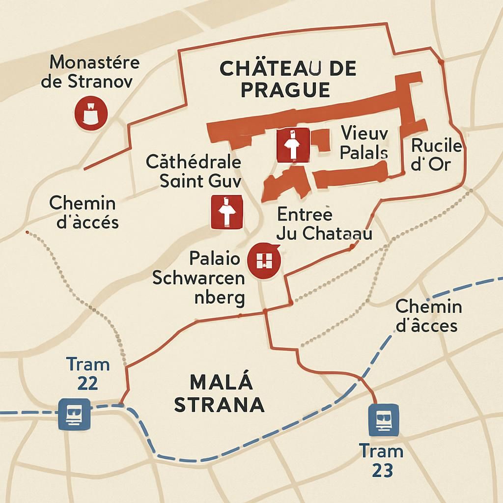 découvrez le château de prague : achetez vos billets, consultez les horaires d'ouverture et profitez de nos astuces pour une visite inoubliable.