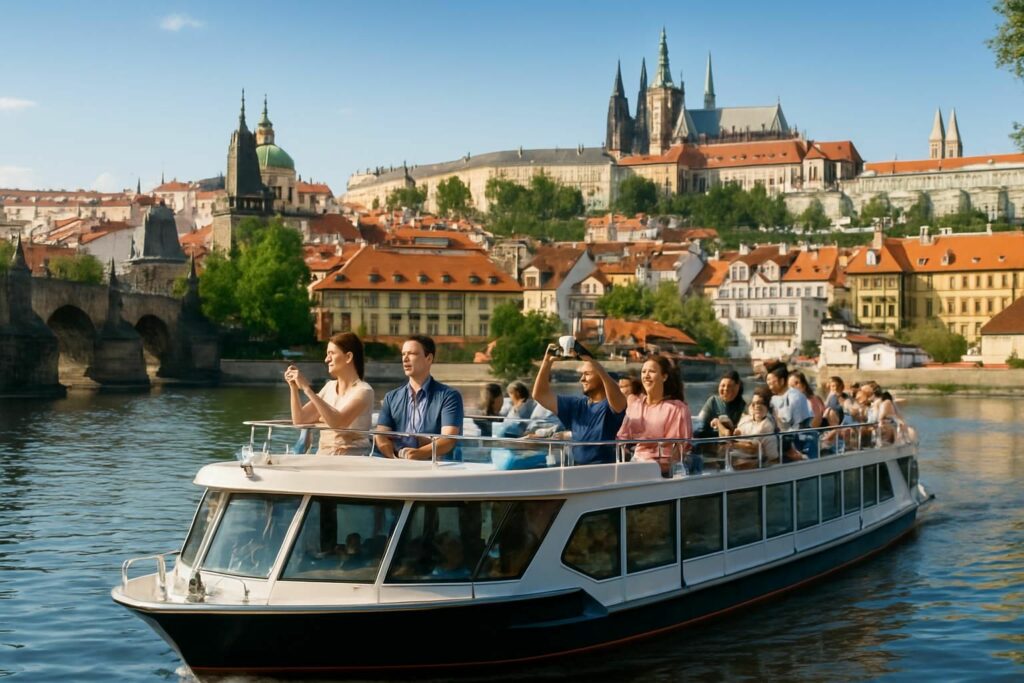 découvrez les meilleures croisières sur la vltava à prague. réservez vos billets et explorez la ville en profitant des circuits les plus populaires et pittoresques.