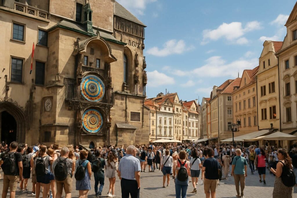 découvrez la place de la vieille ville à prague, ses incontournables monuments, et l'impressionnante horloge astronomique qui fascine les visiteurs.