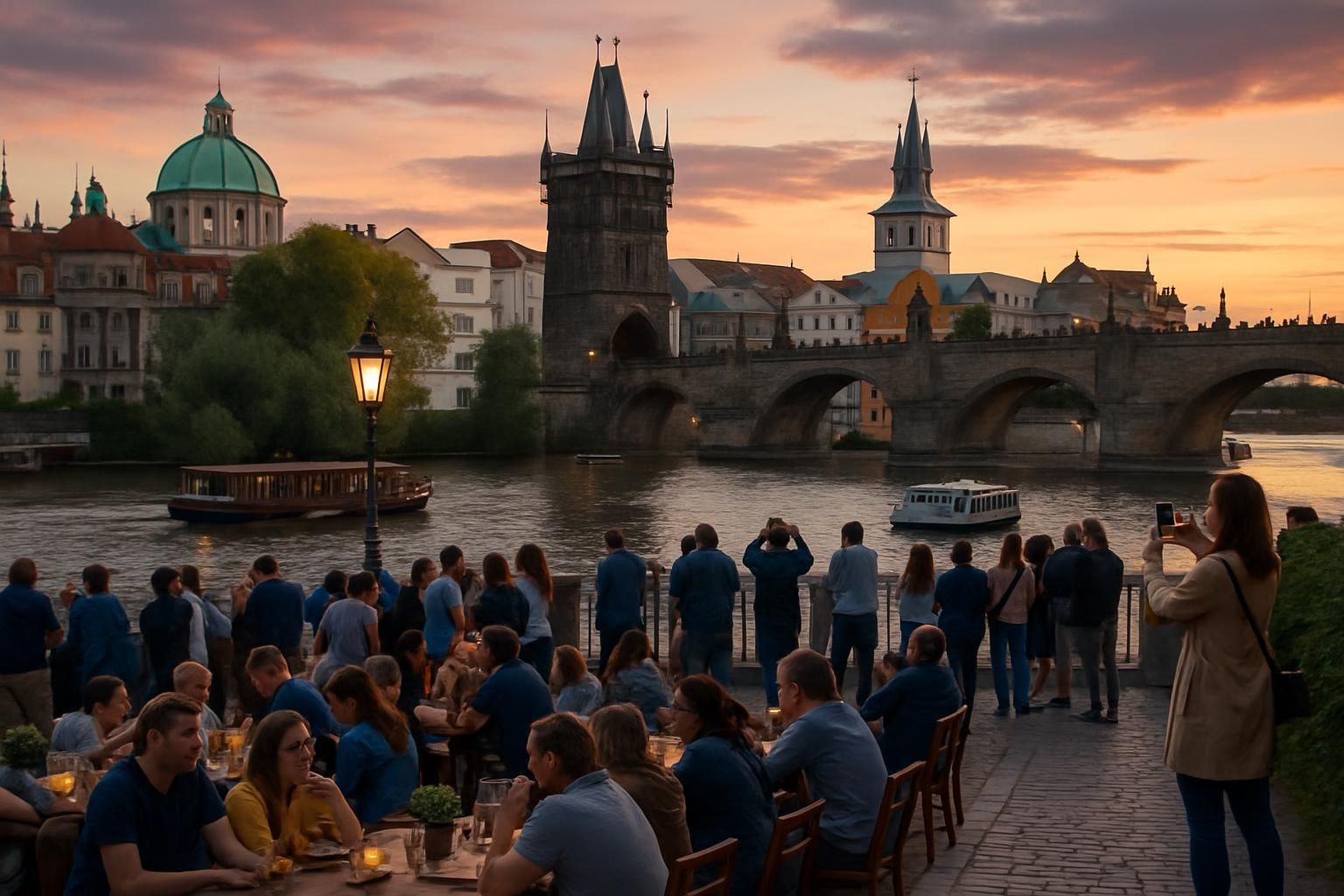découvrez l'histoire fascinante du pont charles à prague, ses célèbres statues et nos conseils pratiques pour une visite inoubliable.